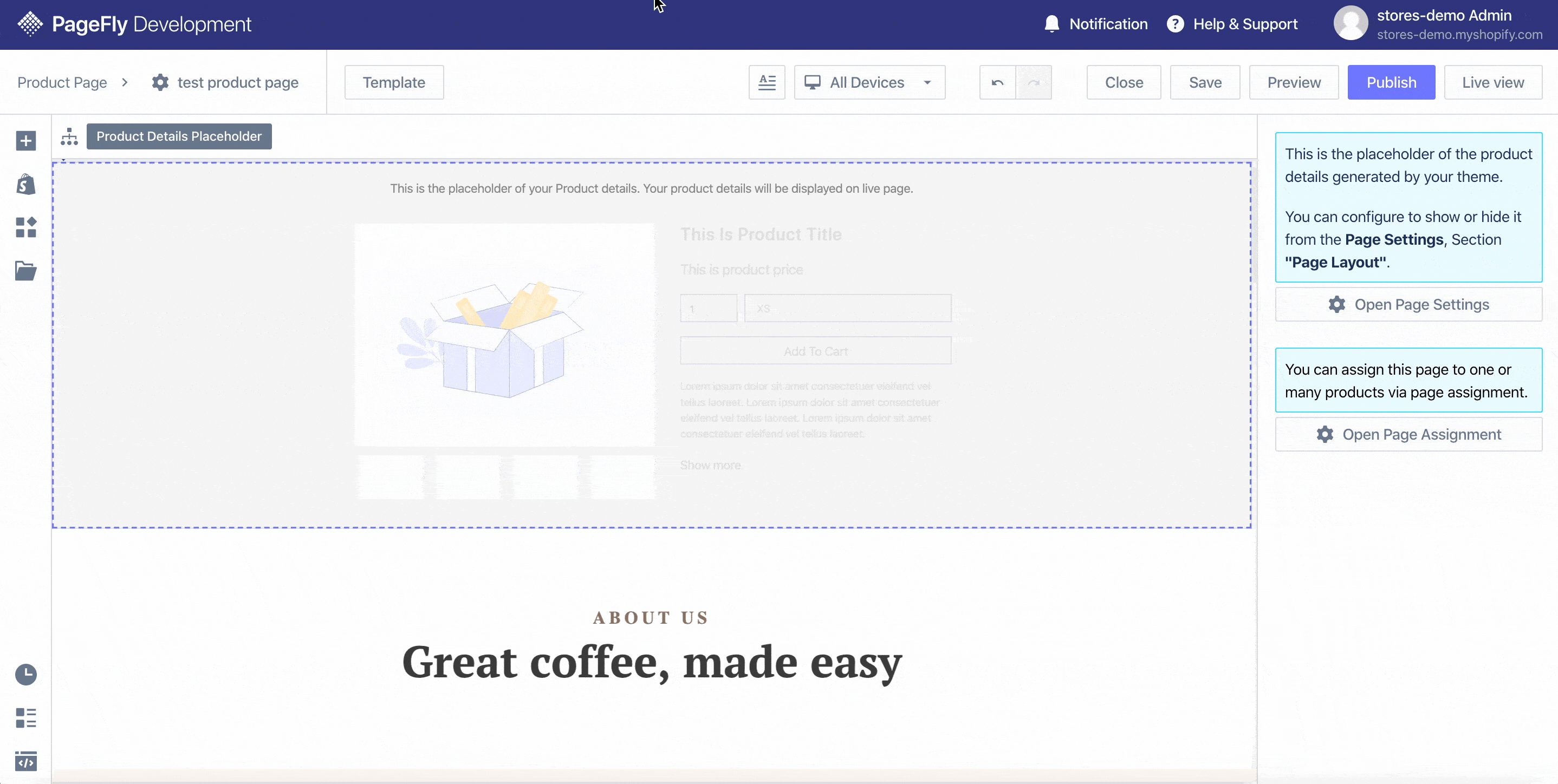 add gif to shopify product page