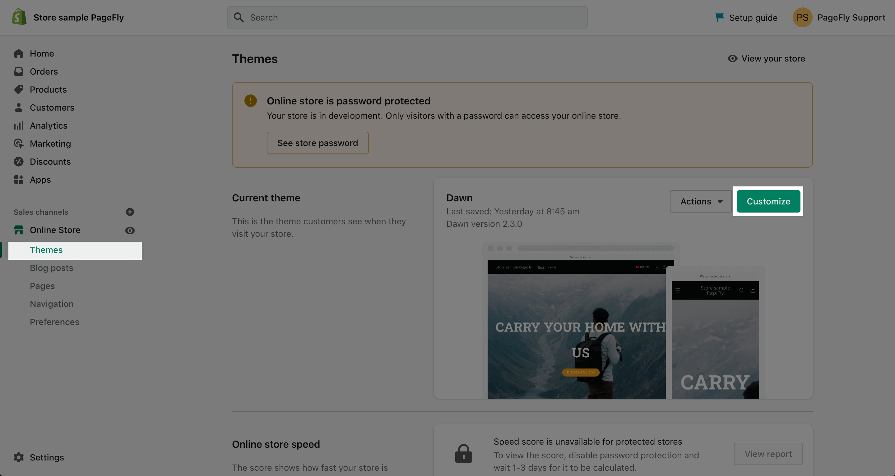 hide product details